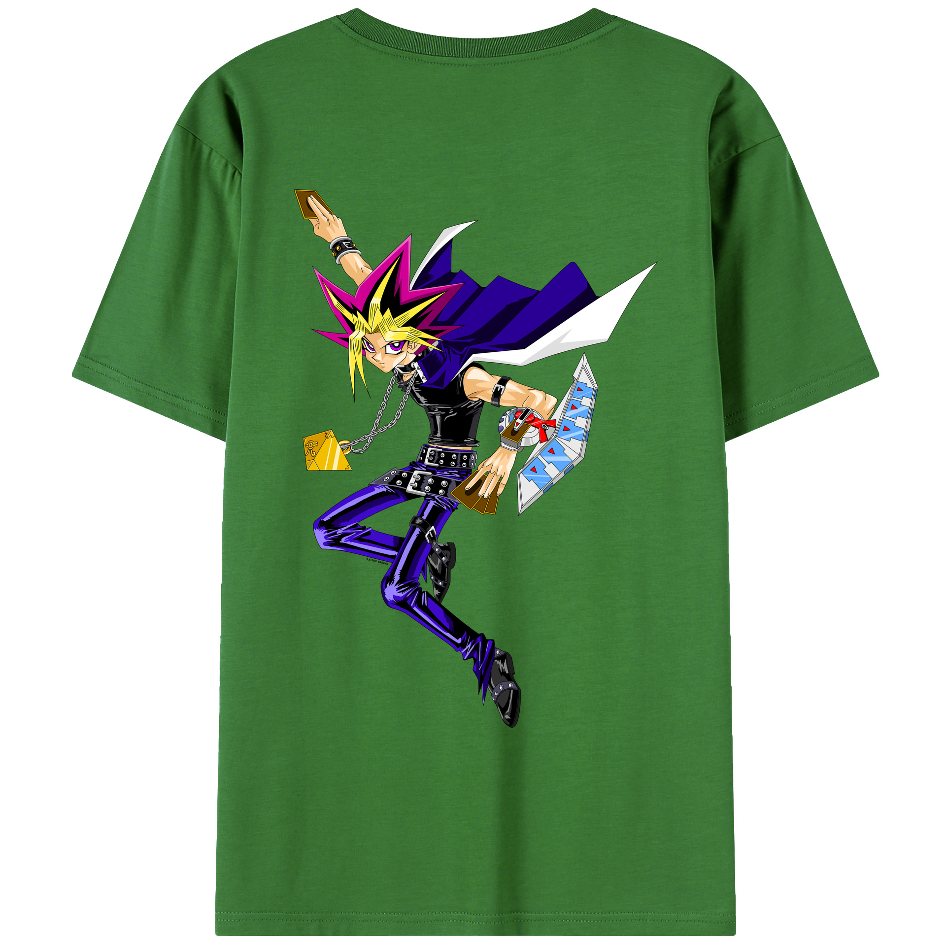 （画像用） 遊☆戯☆王 Yu-Gi-Oh! レディース半袖Tシャツ(バックプリント)